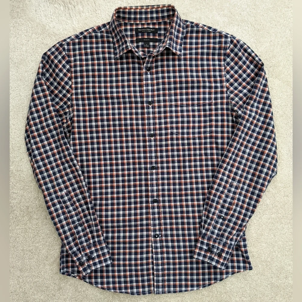 Banana Republic flannel shirt small